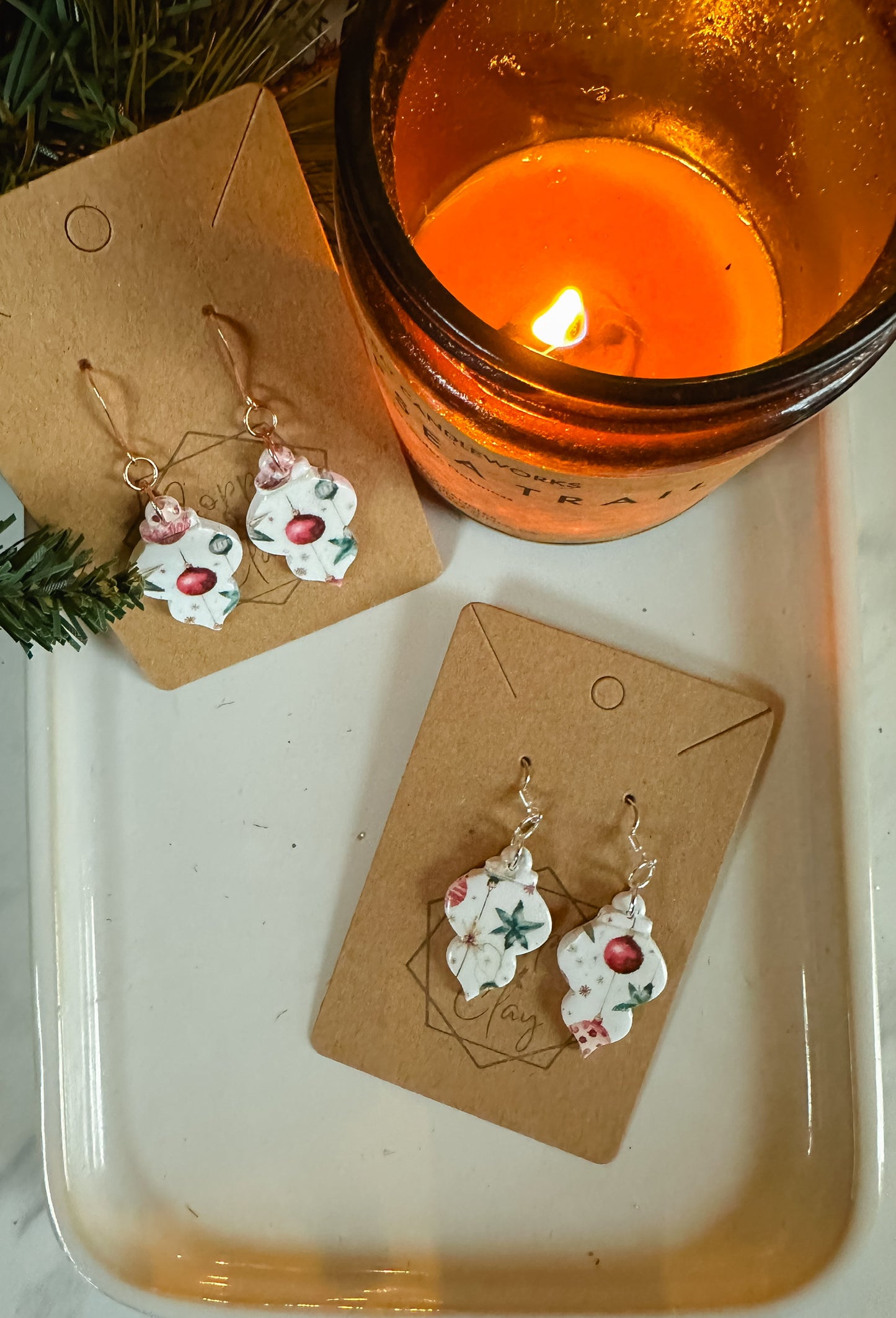 Ornament Drop Earring