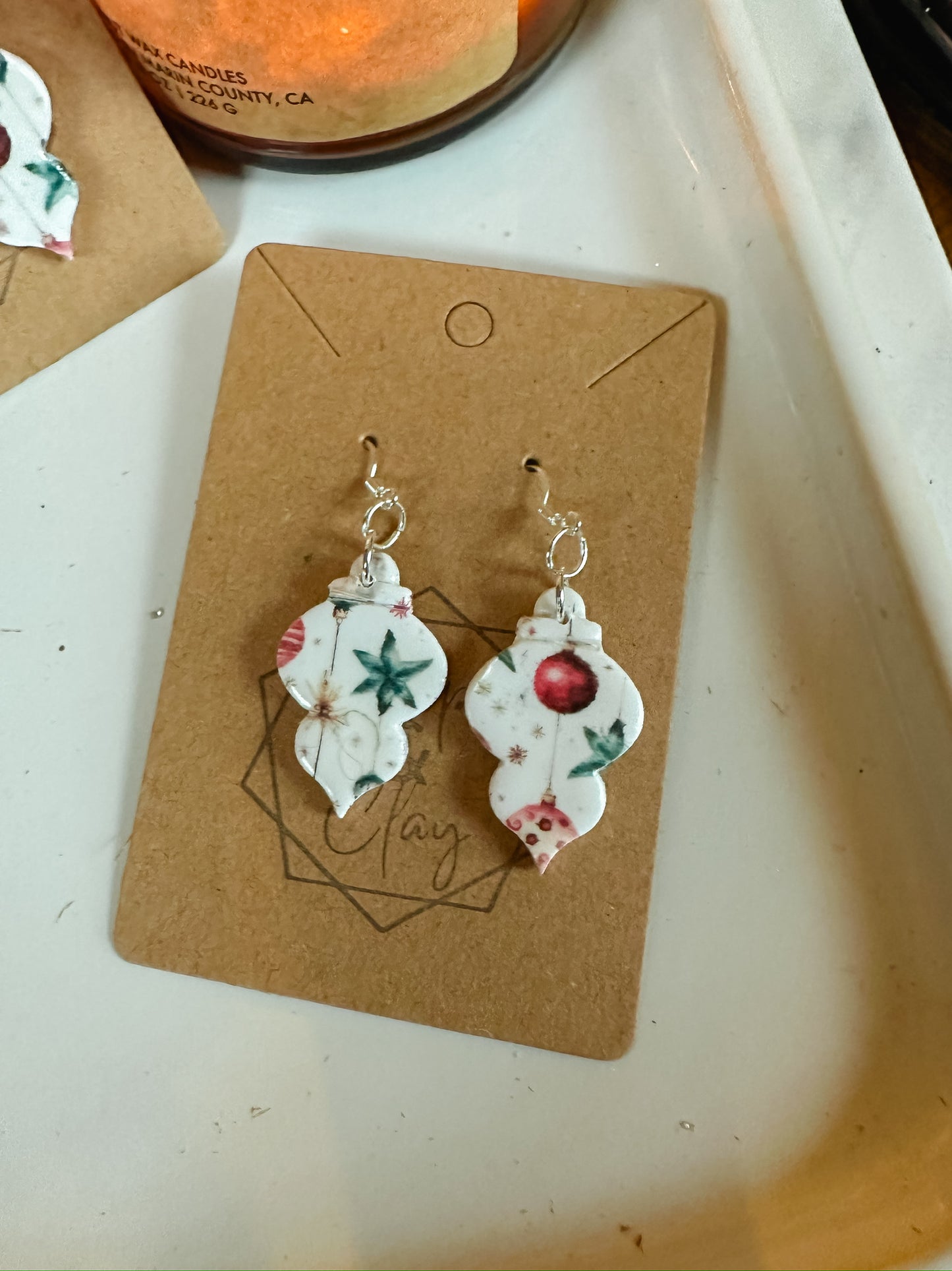 Ornament Drop Earring