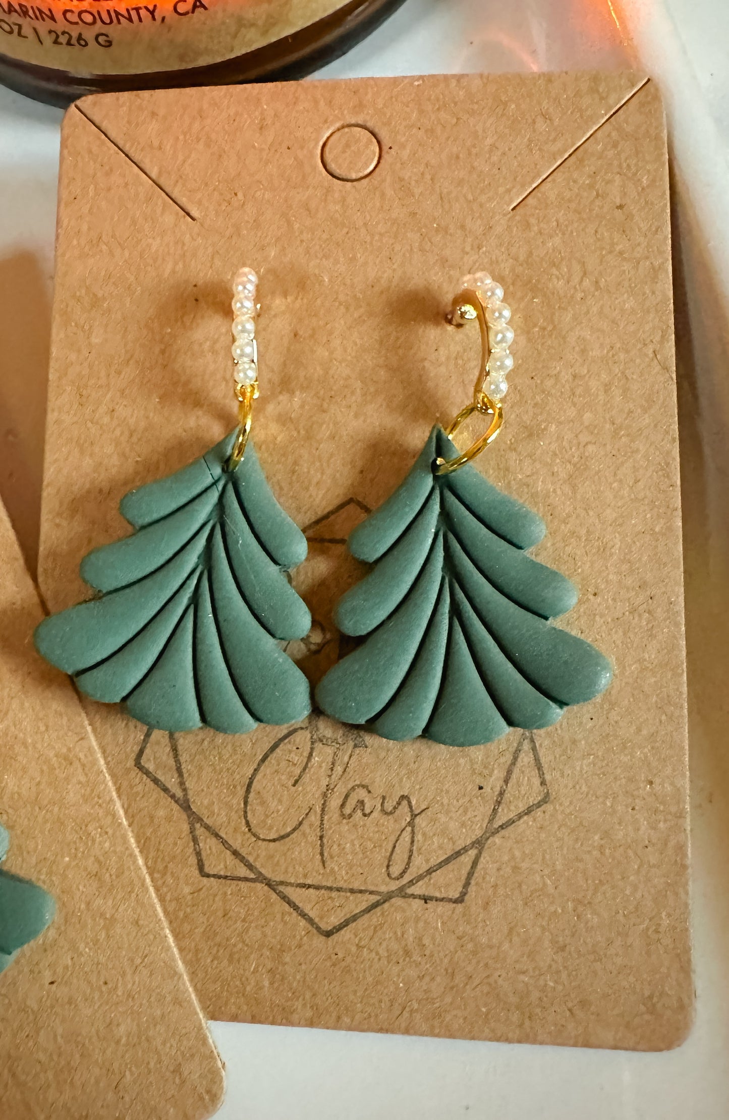 Retro Tree Statement Earring