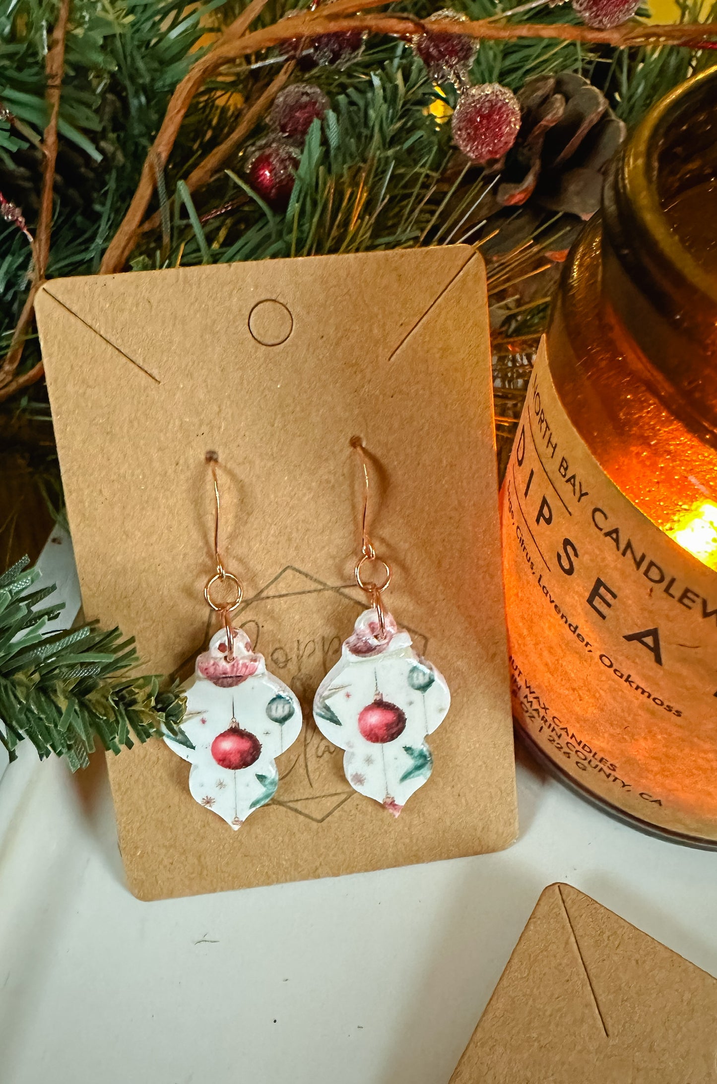 Ornament Drop Earring