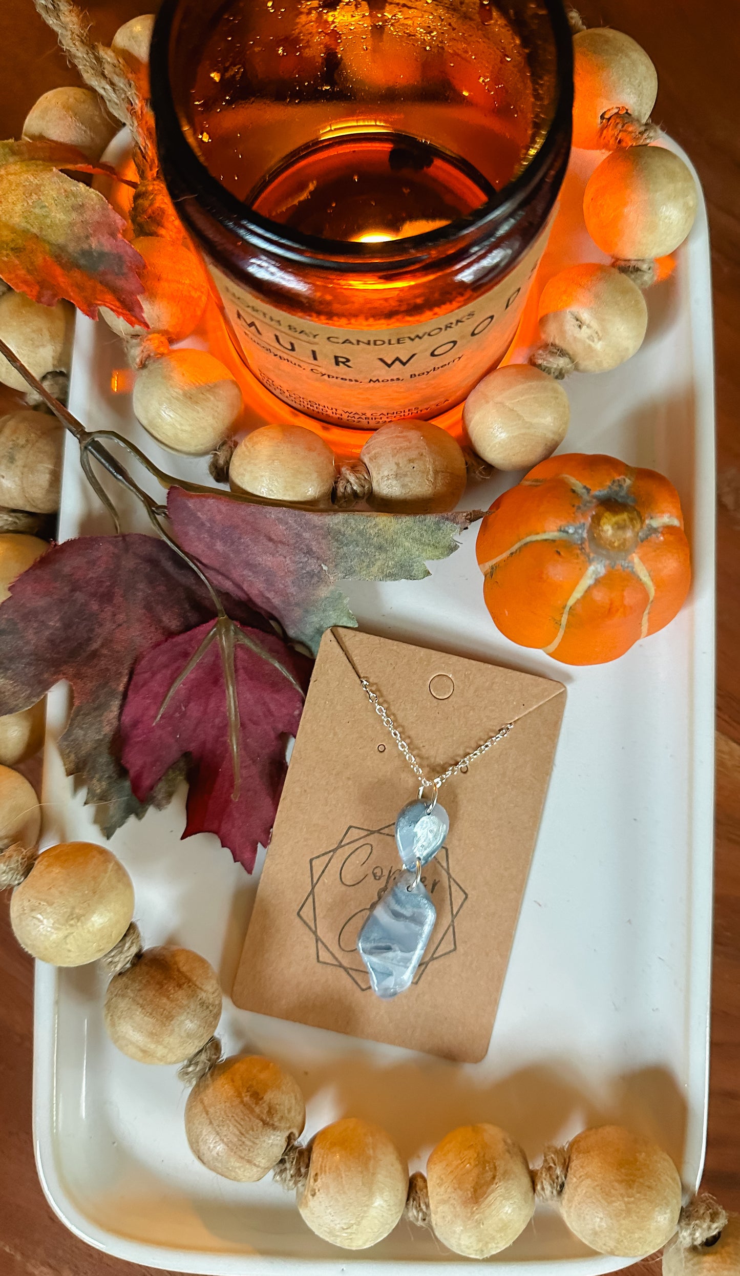 Gradient Stone Necklace