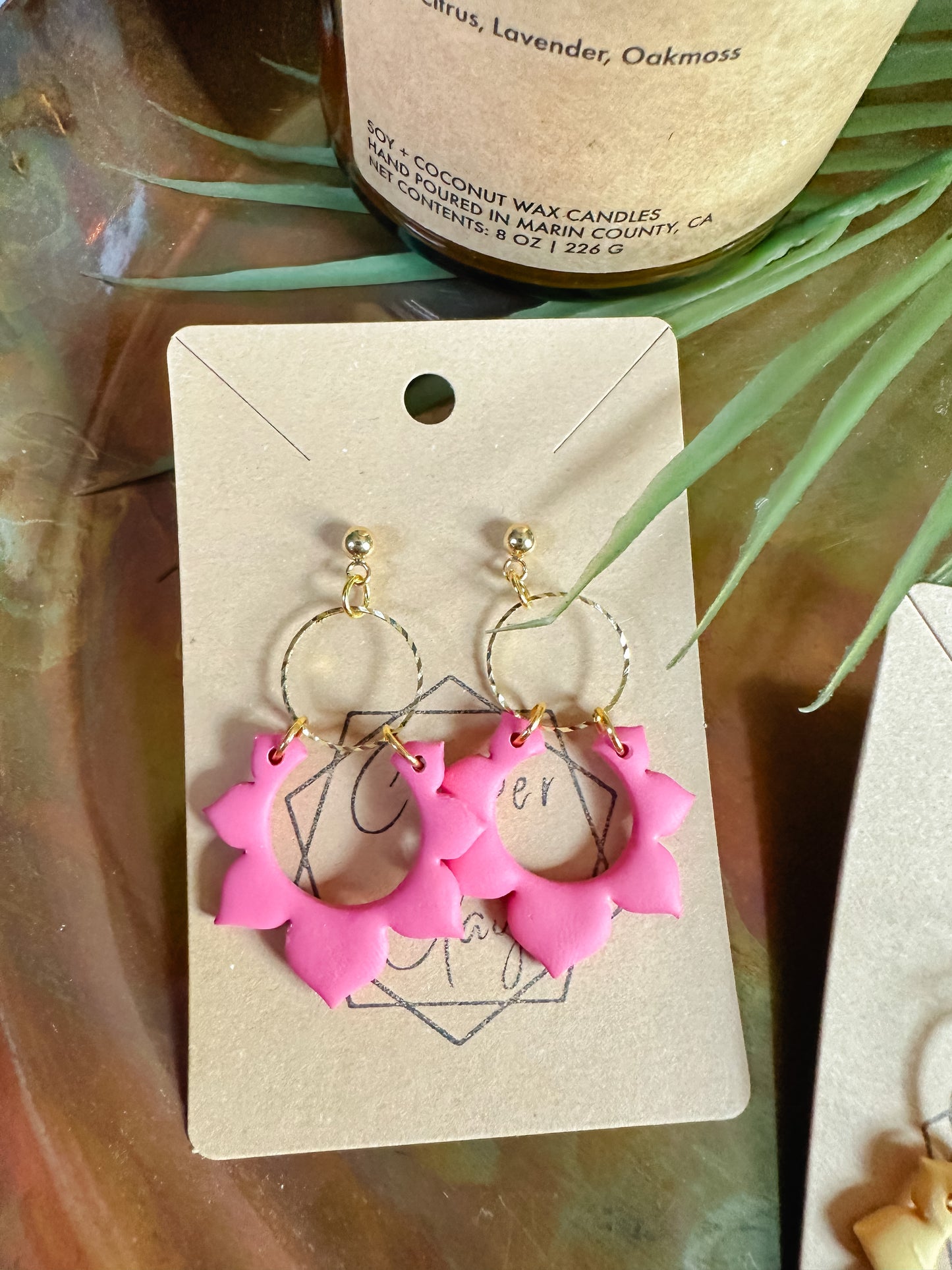 Summer Hoop Statement Earring