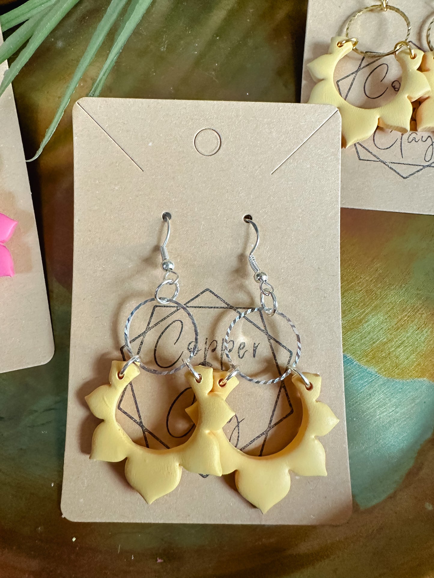 Summer Hoop Statement Earring