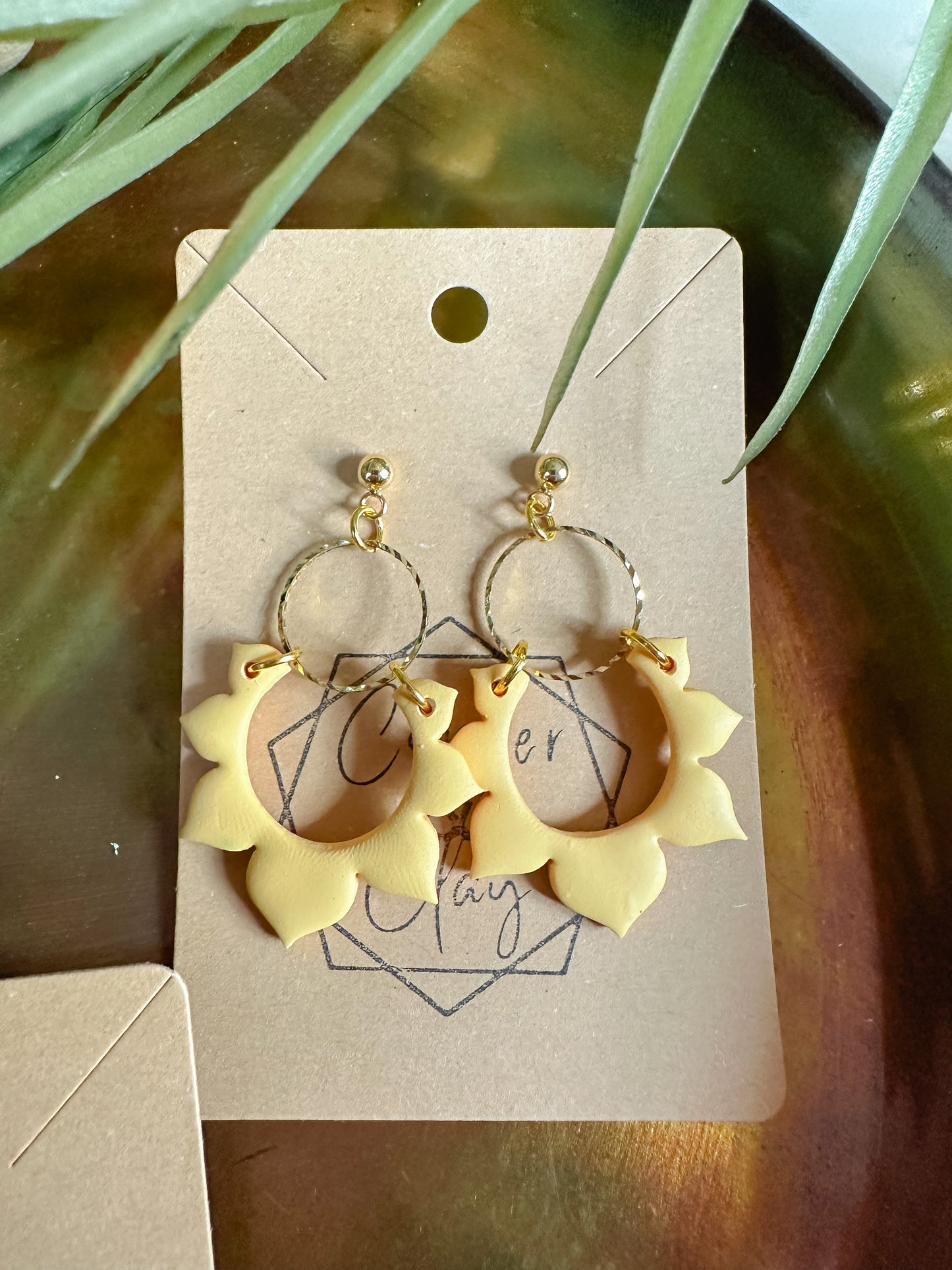 Summer Hoop Statement Earring