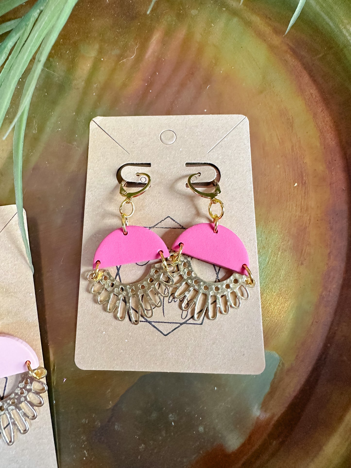 Floral Sunburst Dangle