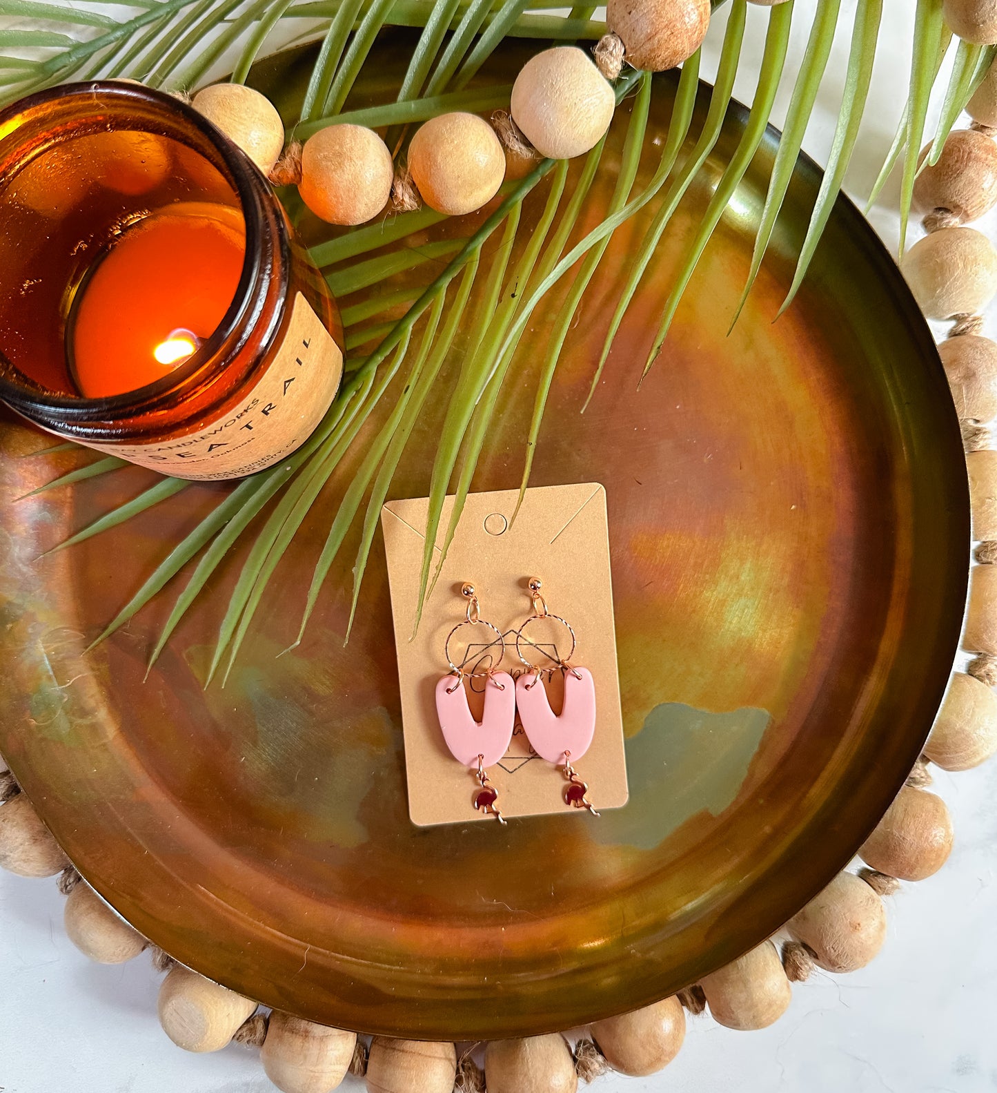 Flamingo Statement Earring