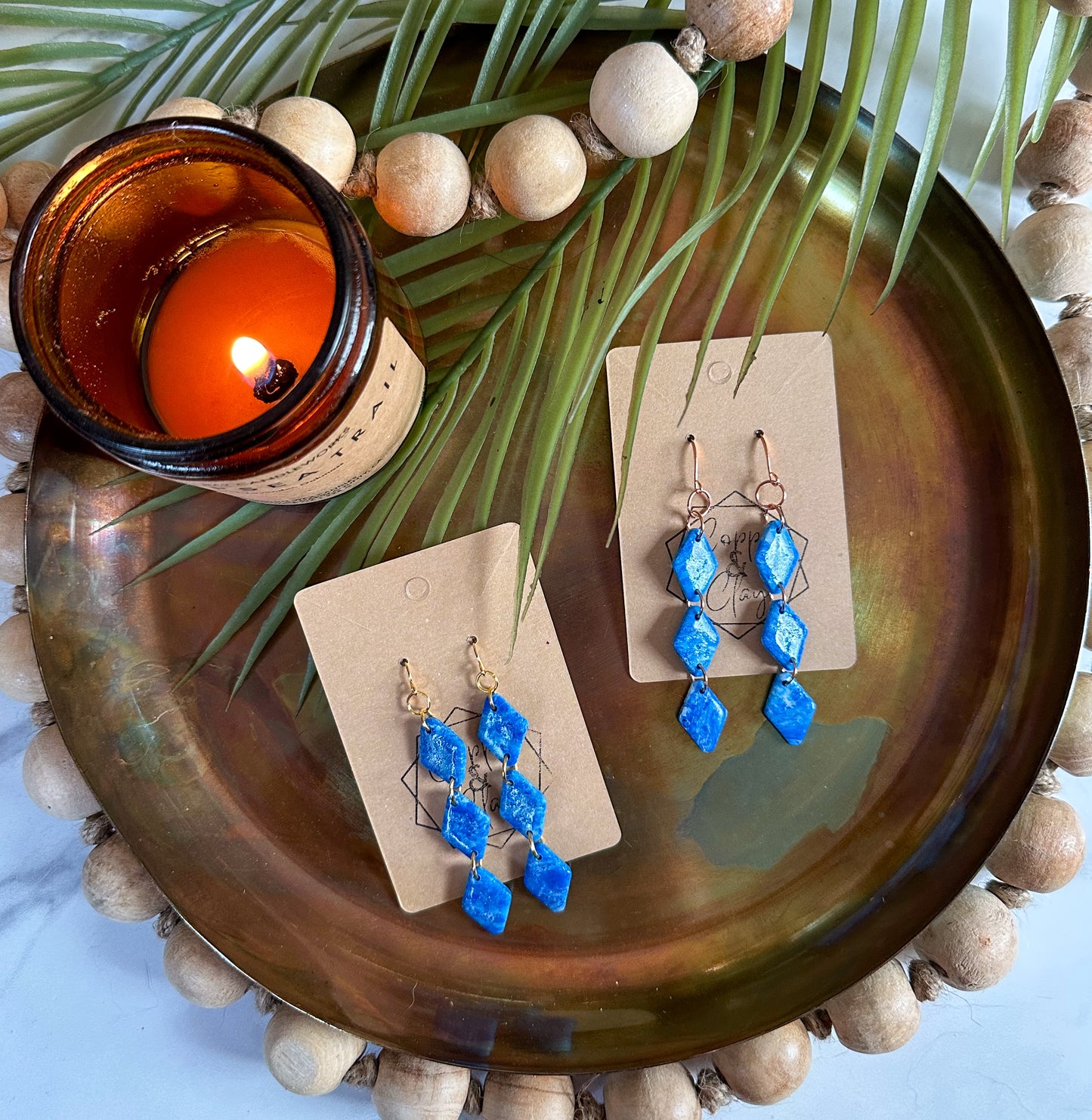 Ocean Tide Diamond Trio Dangle Earring