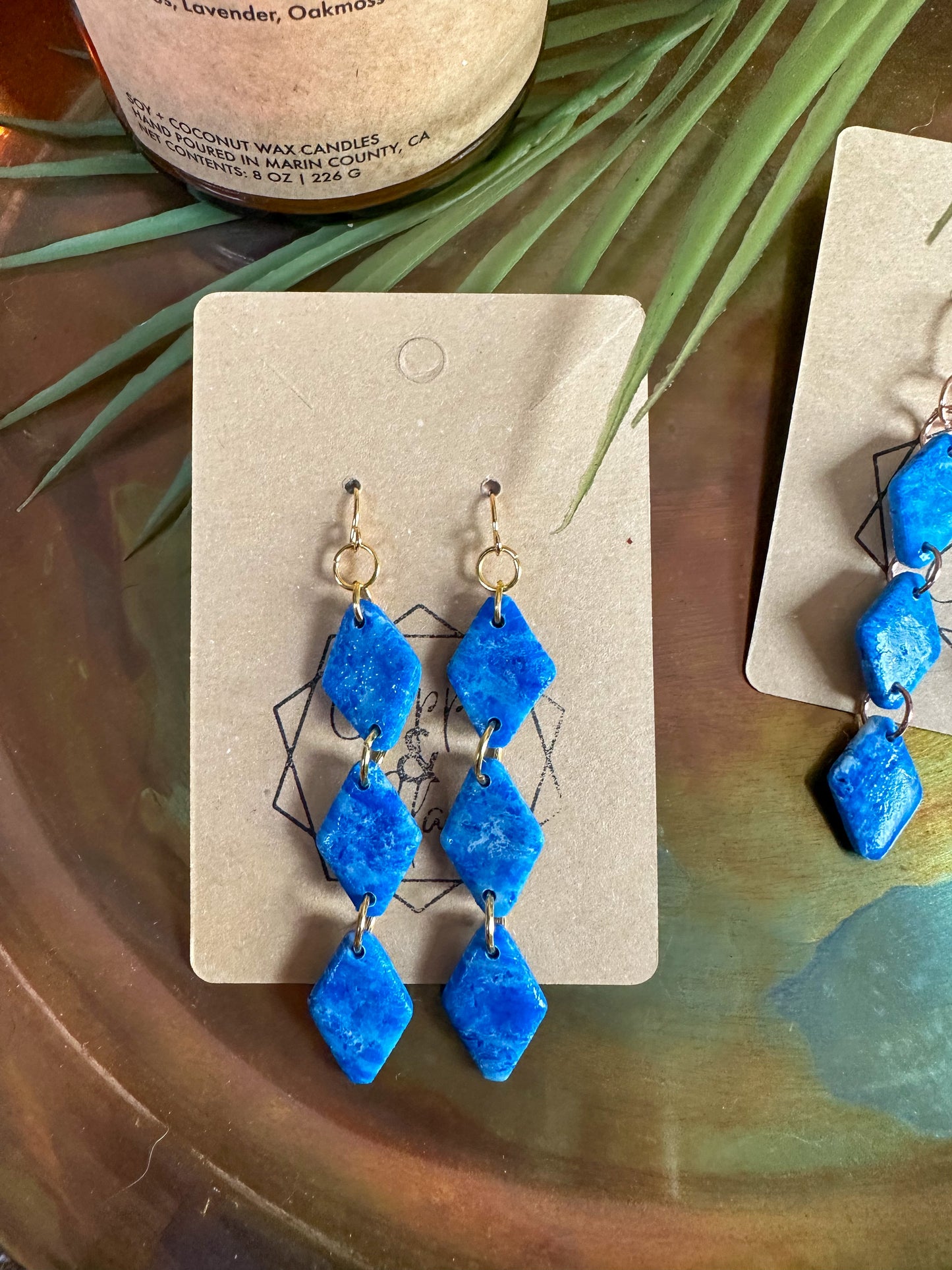 Ocean Tide Diamond Trio Dangle Earring