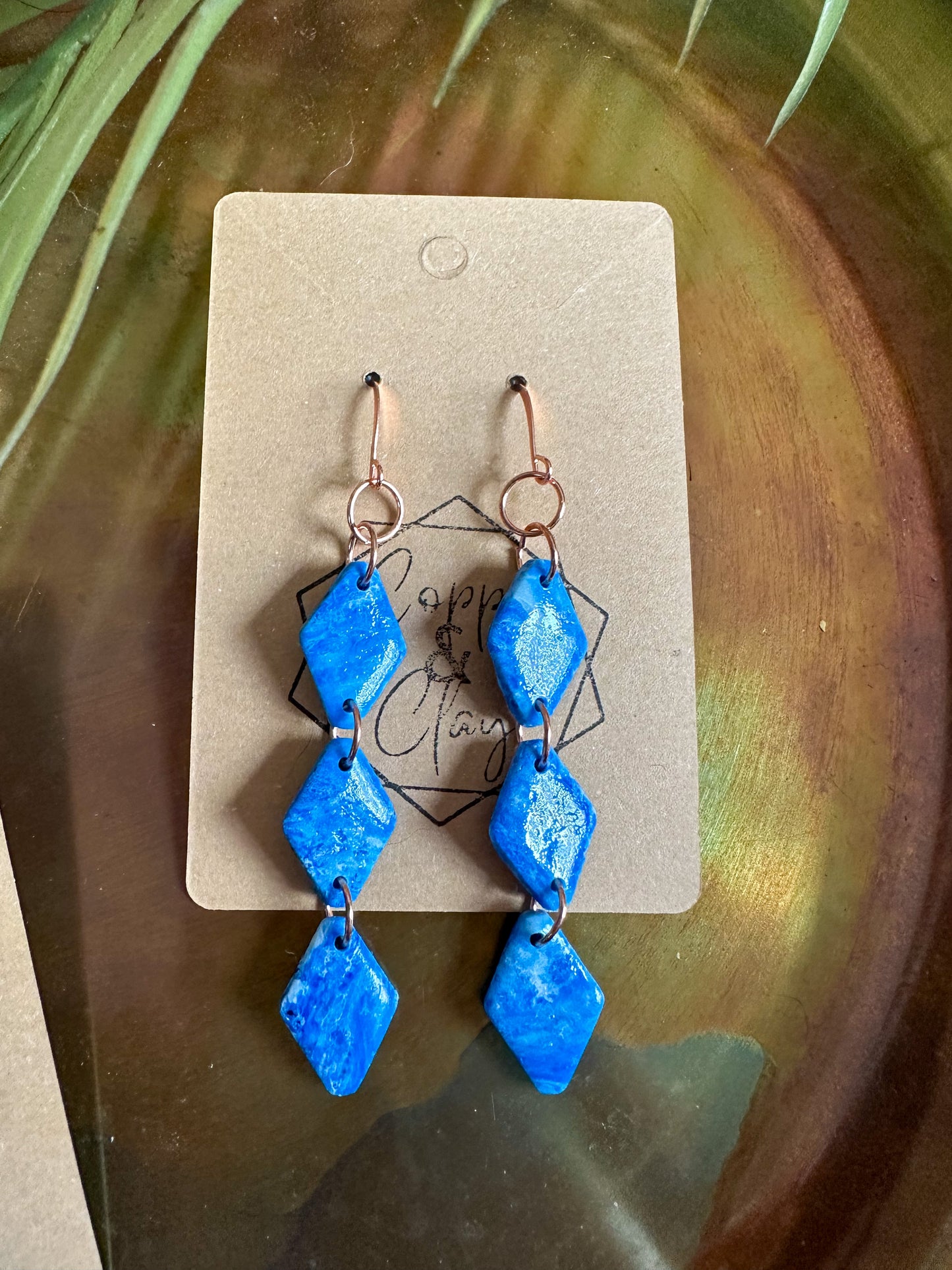 Ocean Tide Diamond Trio Dangle Earring