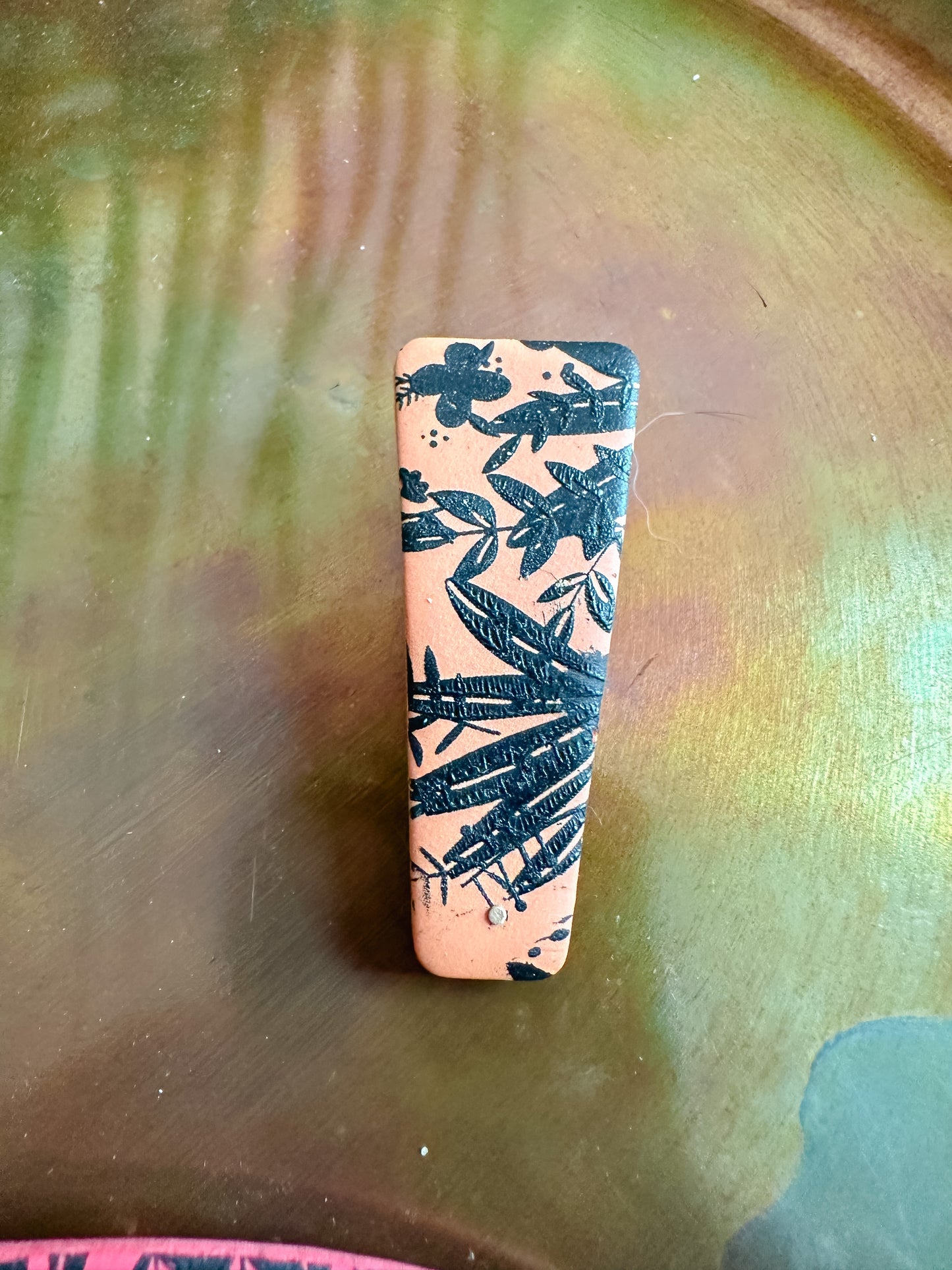 Tropical Sunset Hair Clip