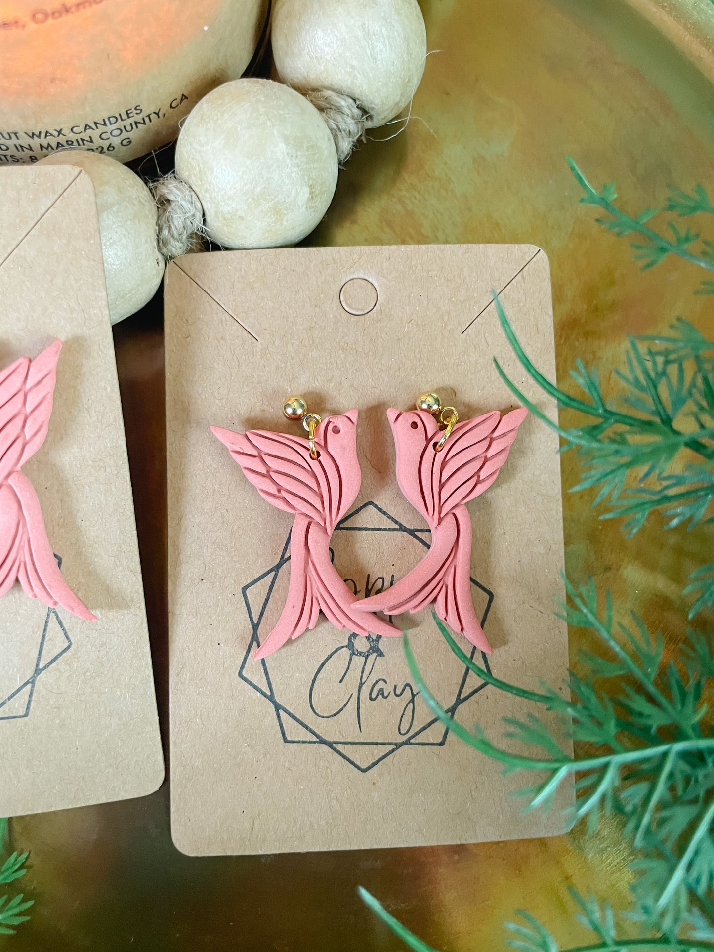 Swallow Drop Earrings