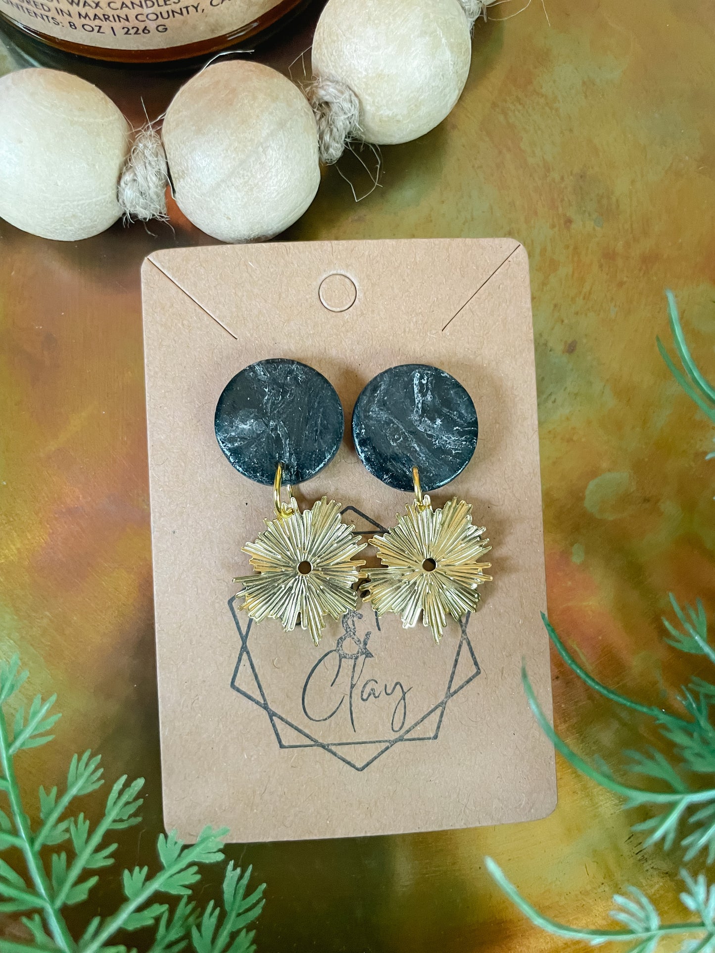Rise Stud Drop Earring