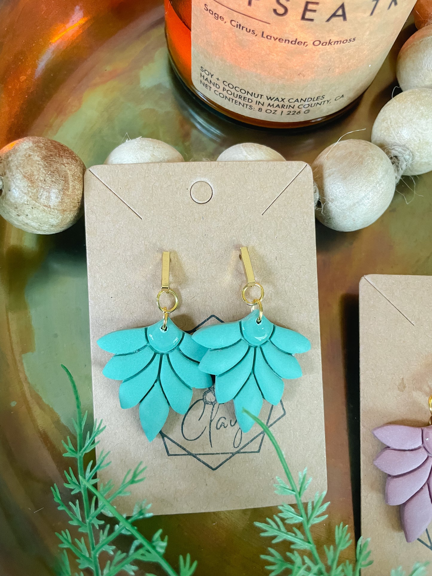 Leaf Drop Earring