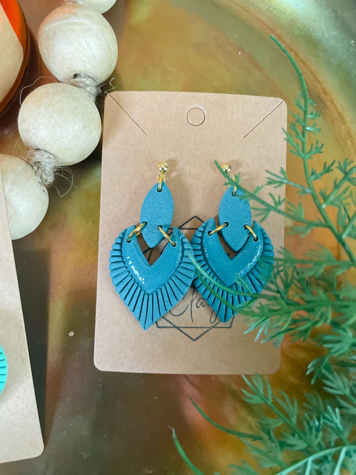 Art Deco Statement Earring