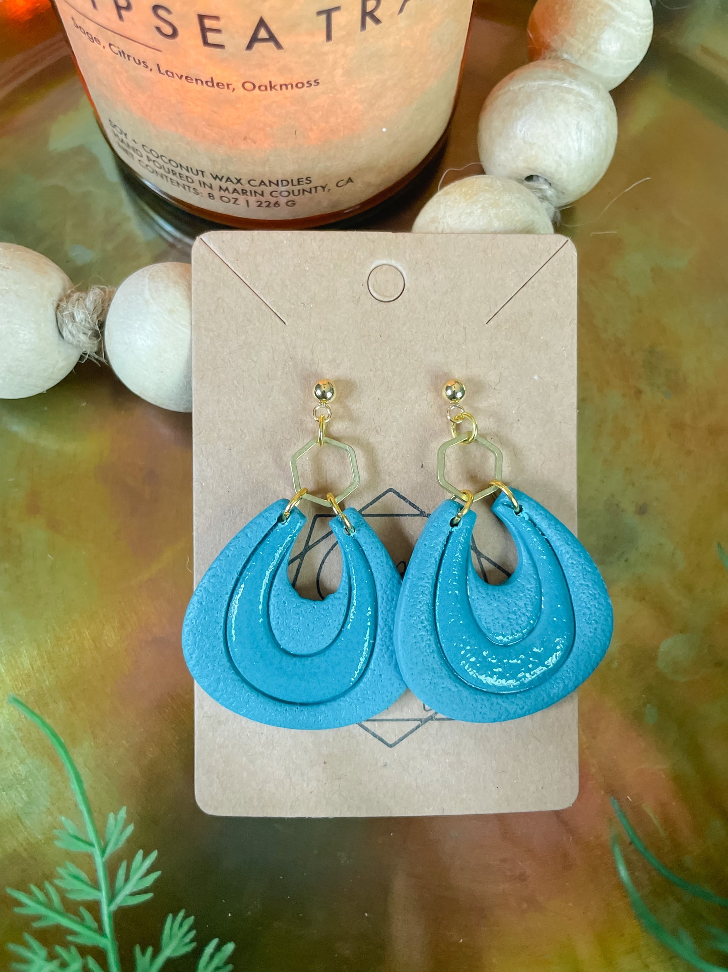 Textured Statement Earring
