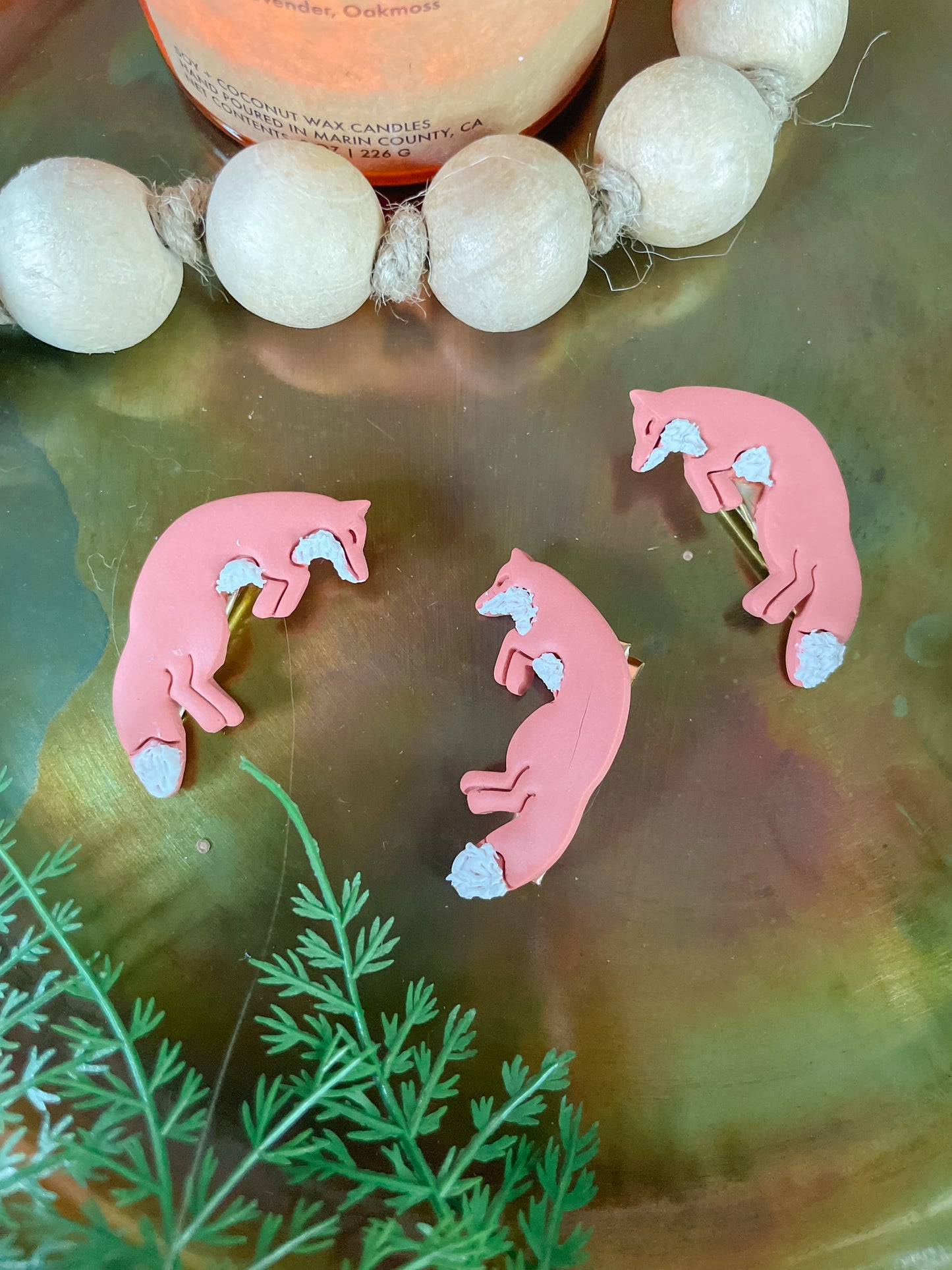 Fox Hair Clip