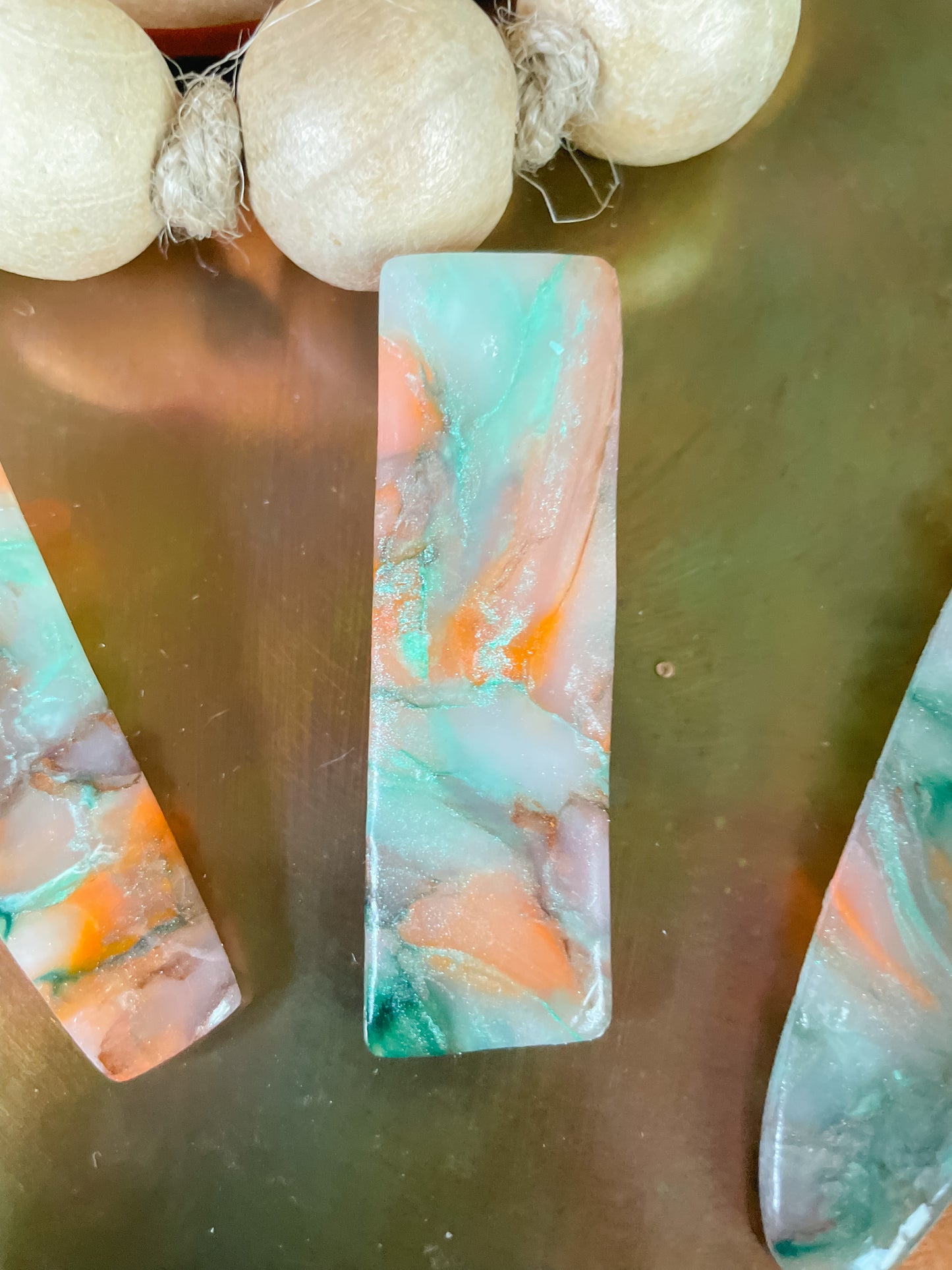 Faux Stone Hair Clip