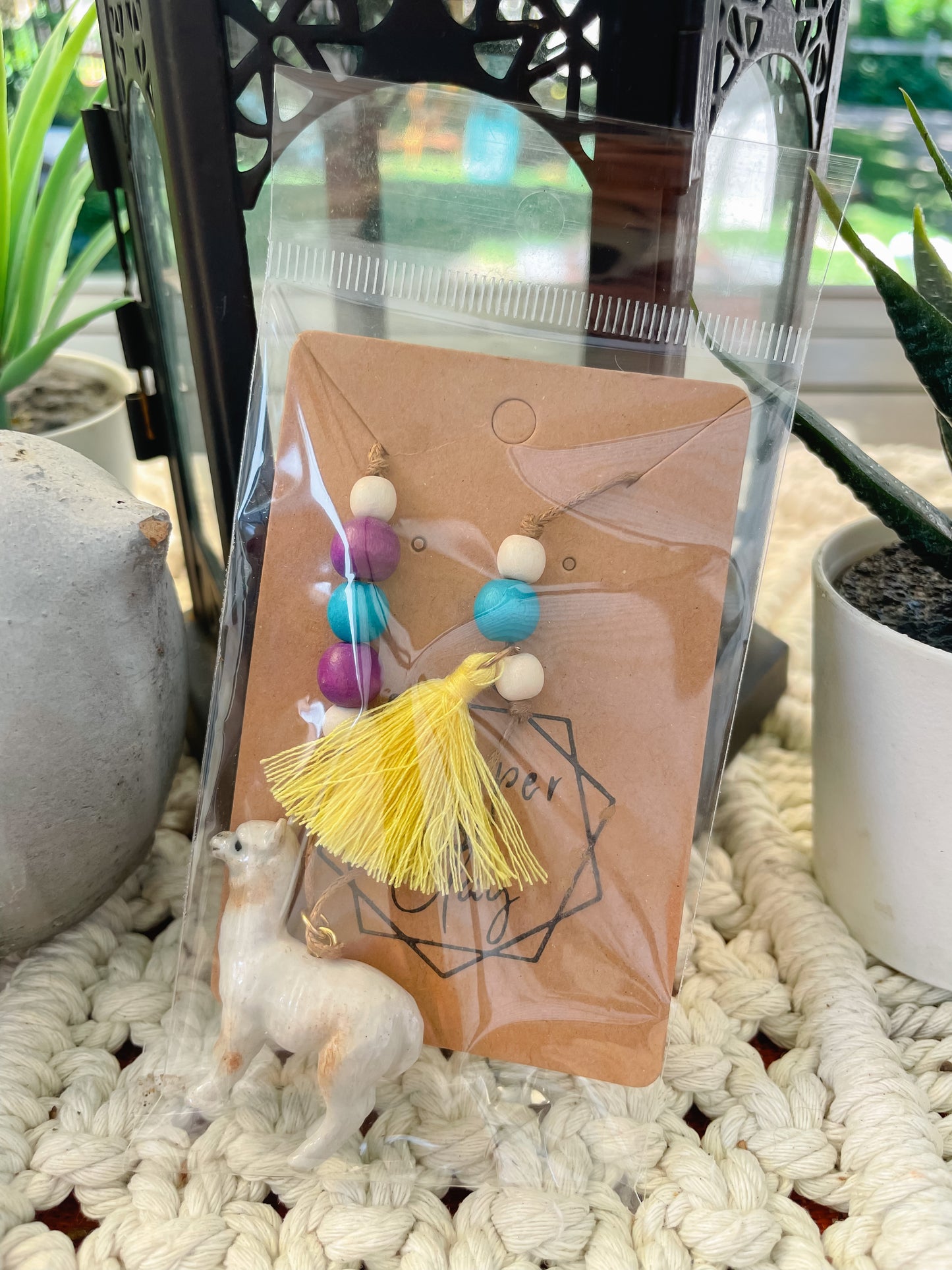 Special Occasion Necklace--Llama