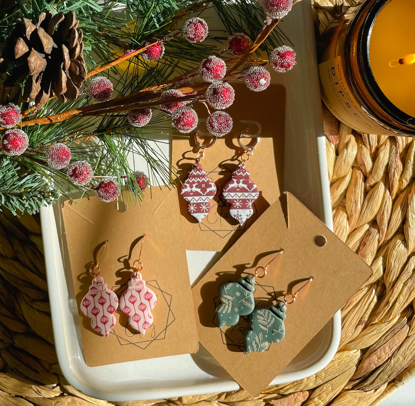 Curvy Ornament Dangle