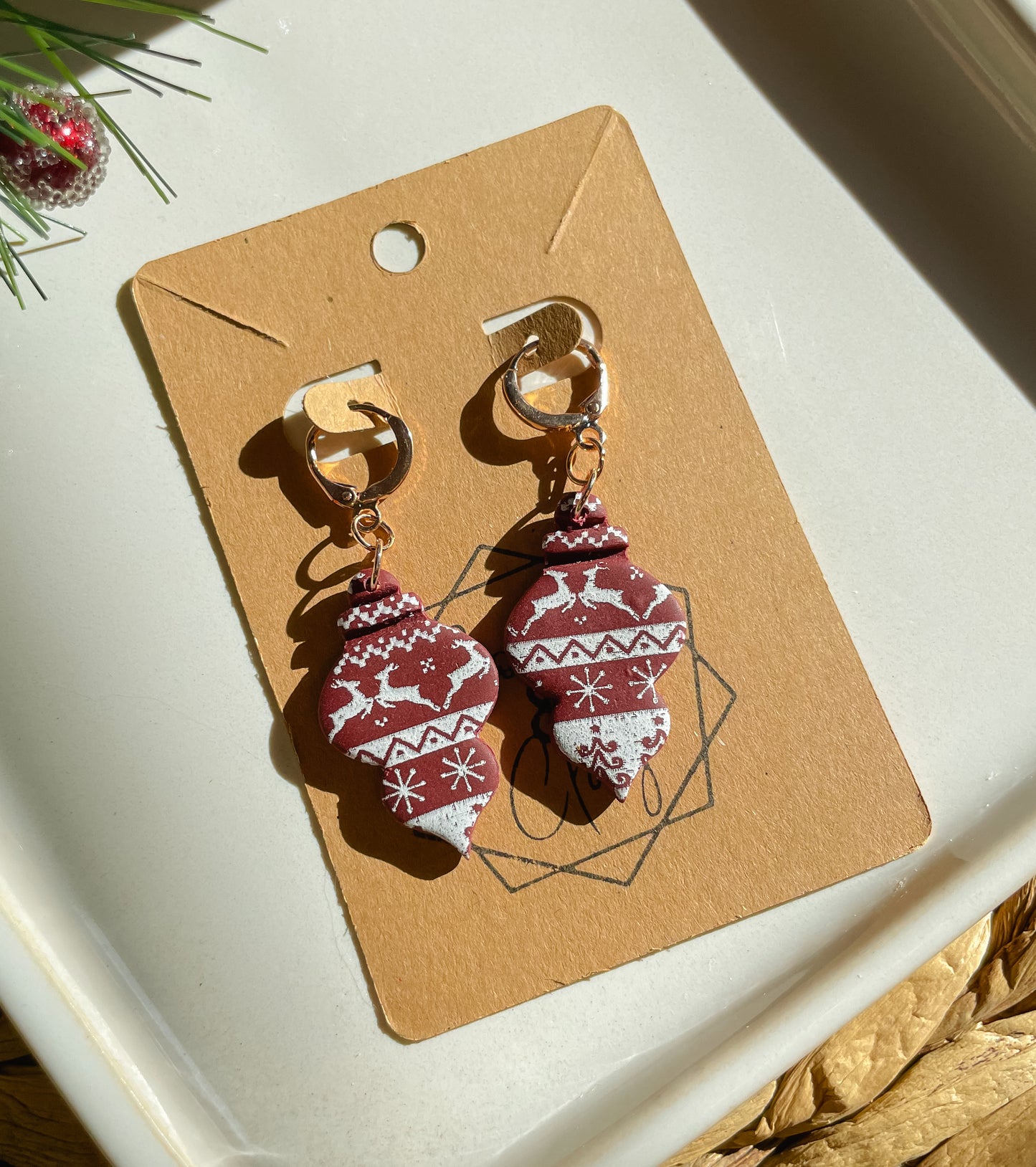 Curvy Ornament Dangle