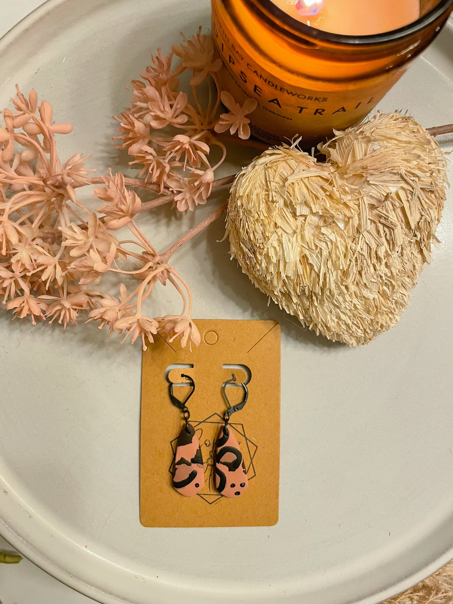 Leopard Diamond Dagger Huggie