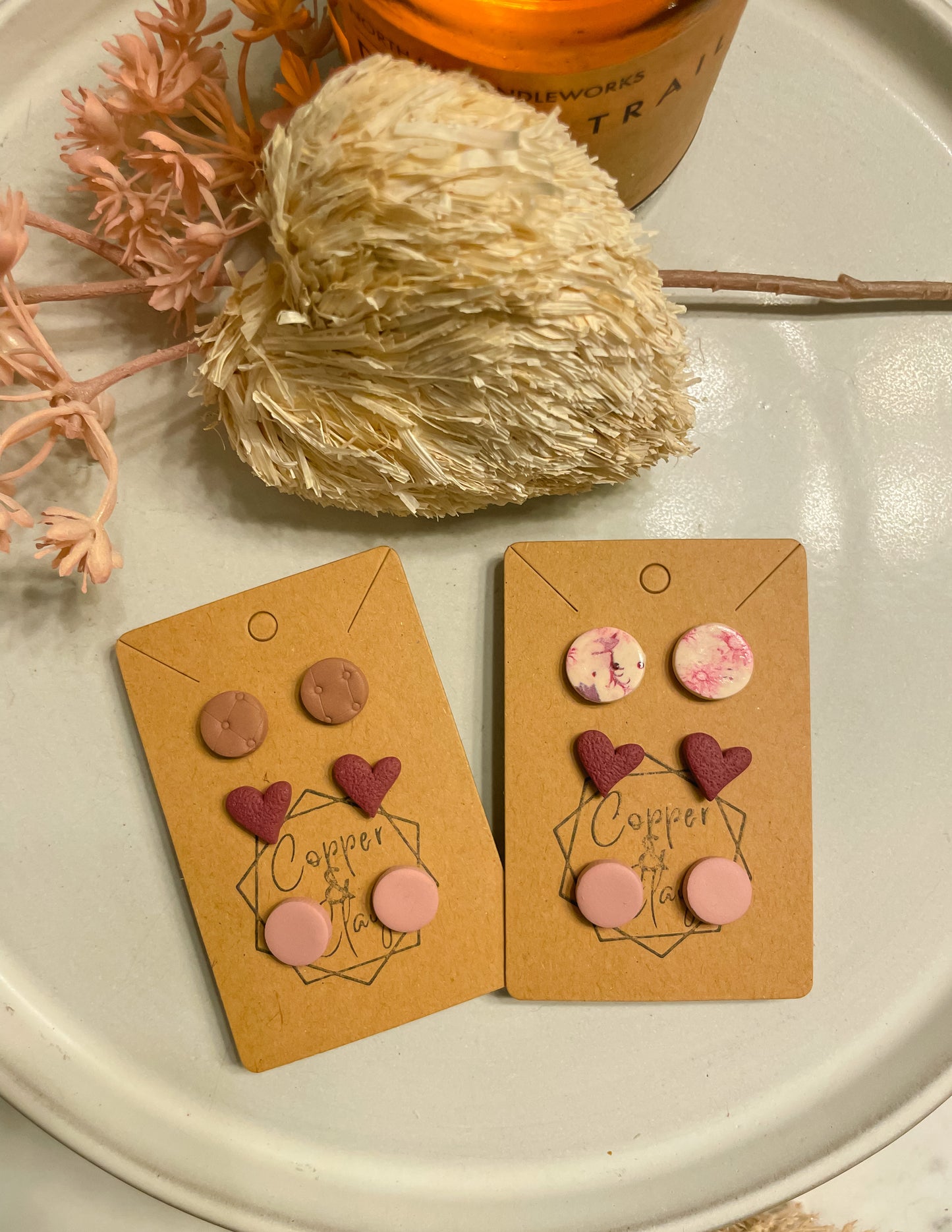 Valentine Stud 3-Pack