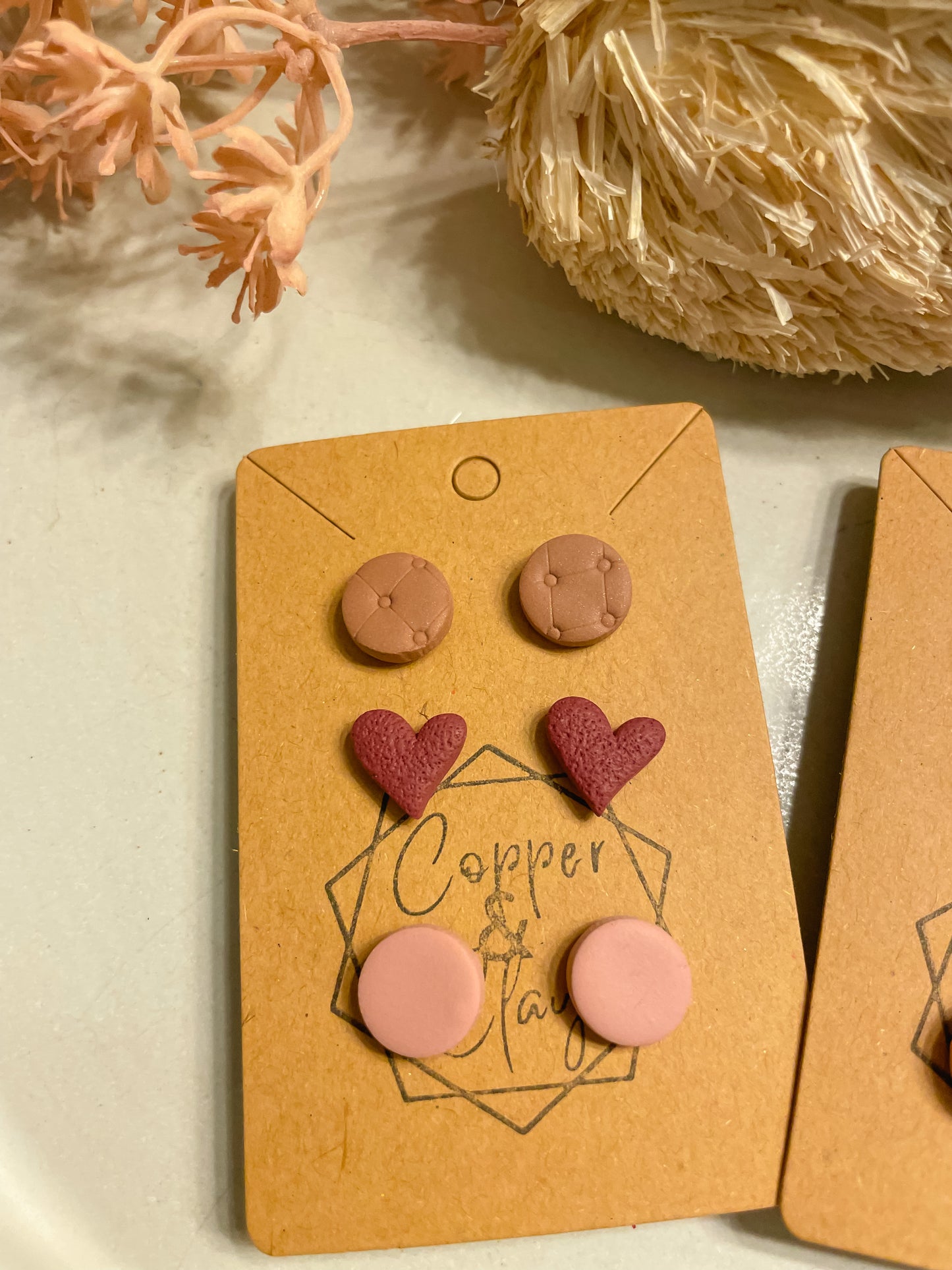 Valentine Stud 3-Pack