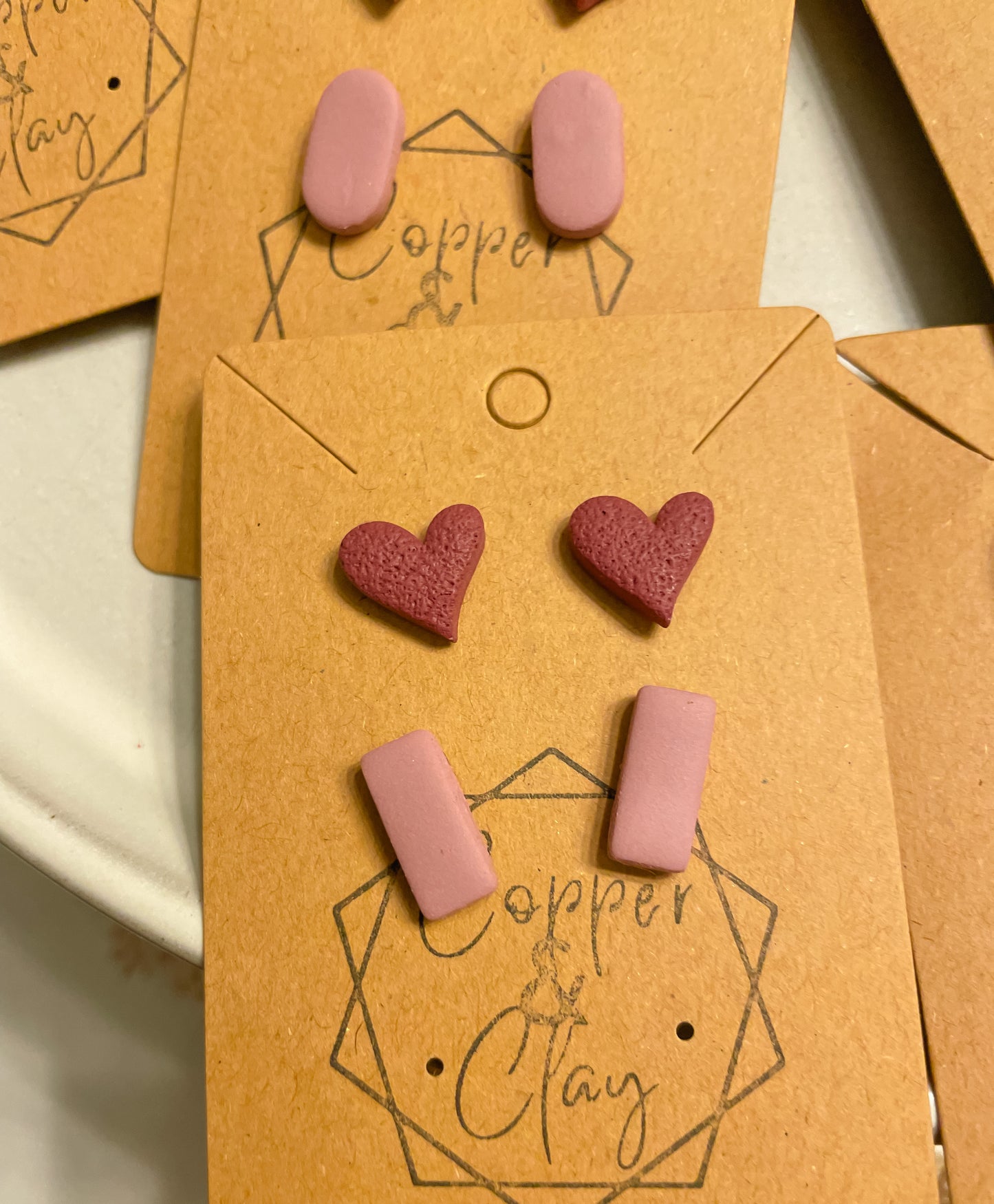 Valentine Stud 2-Pack