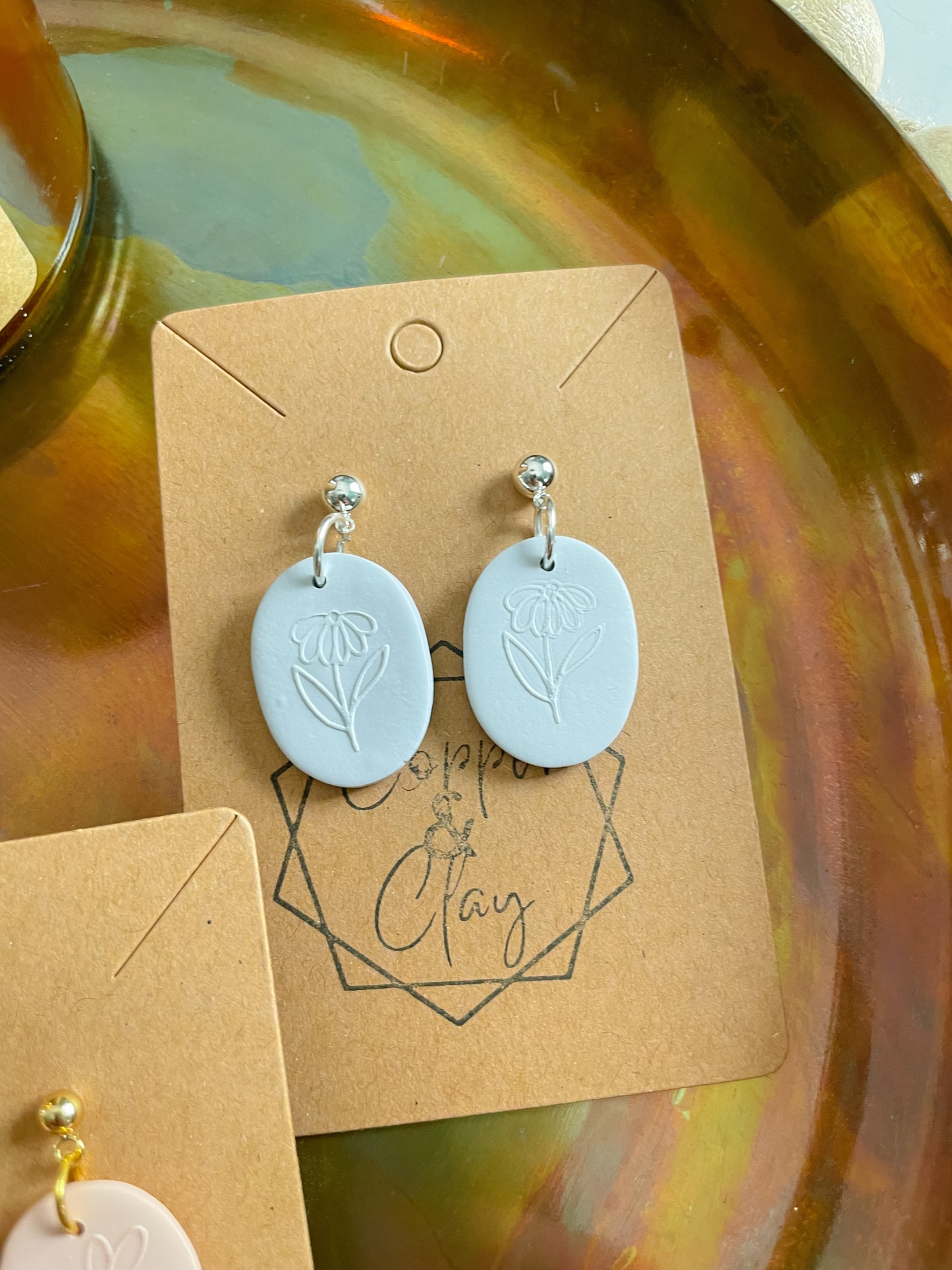 Botanical Drop Earring