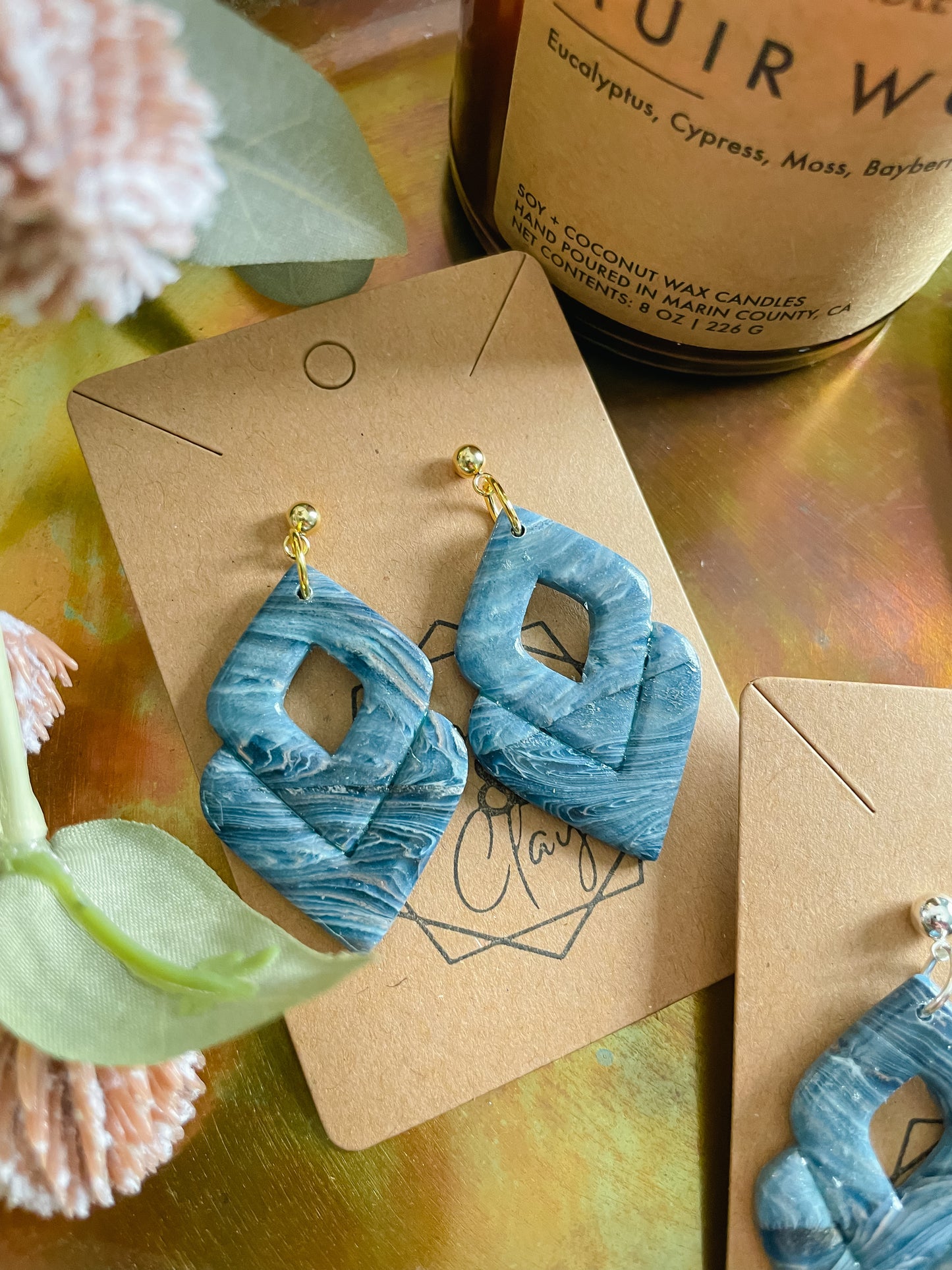 Bluestone Drop Earring