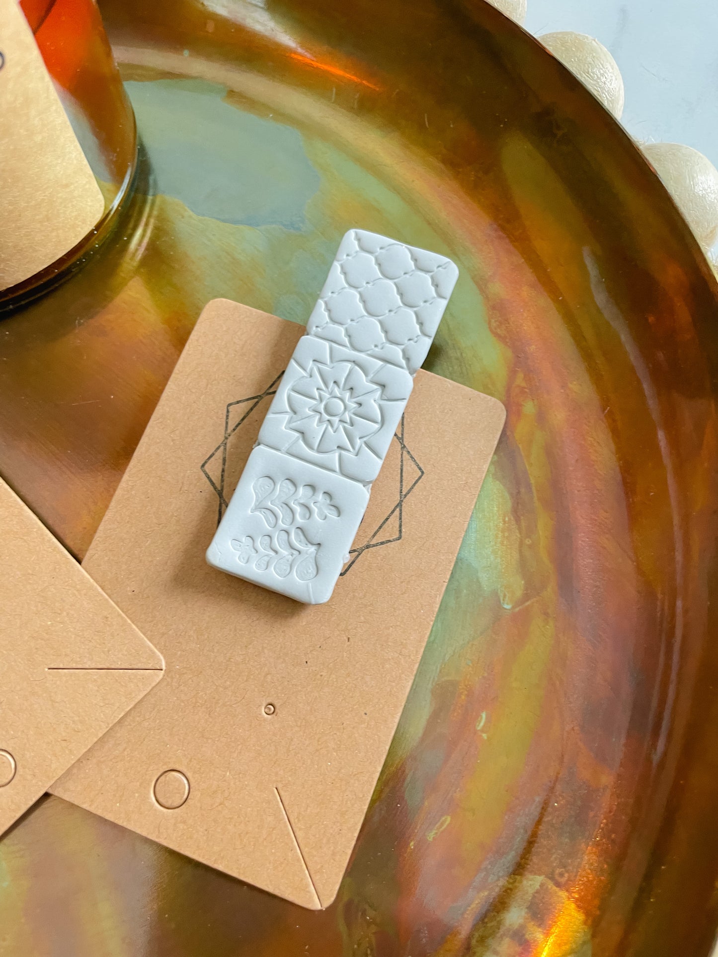 Tile Hair Clip