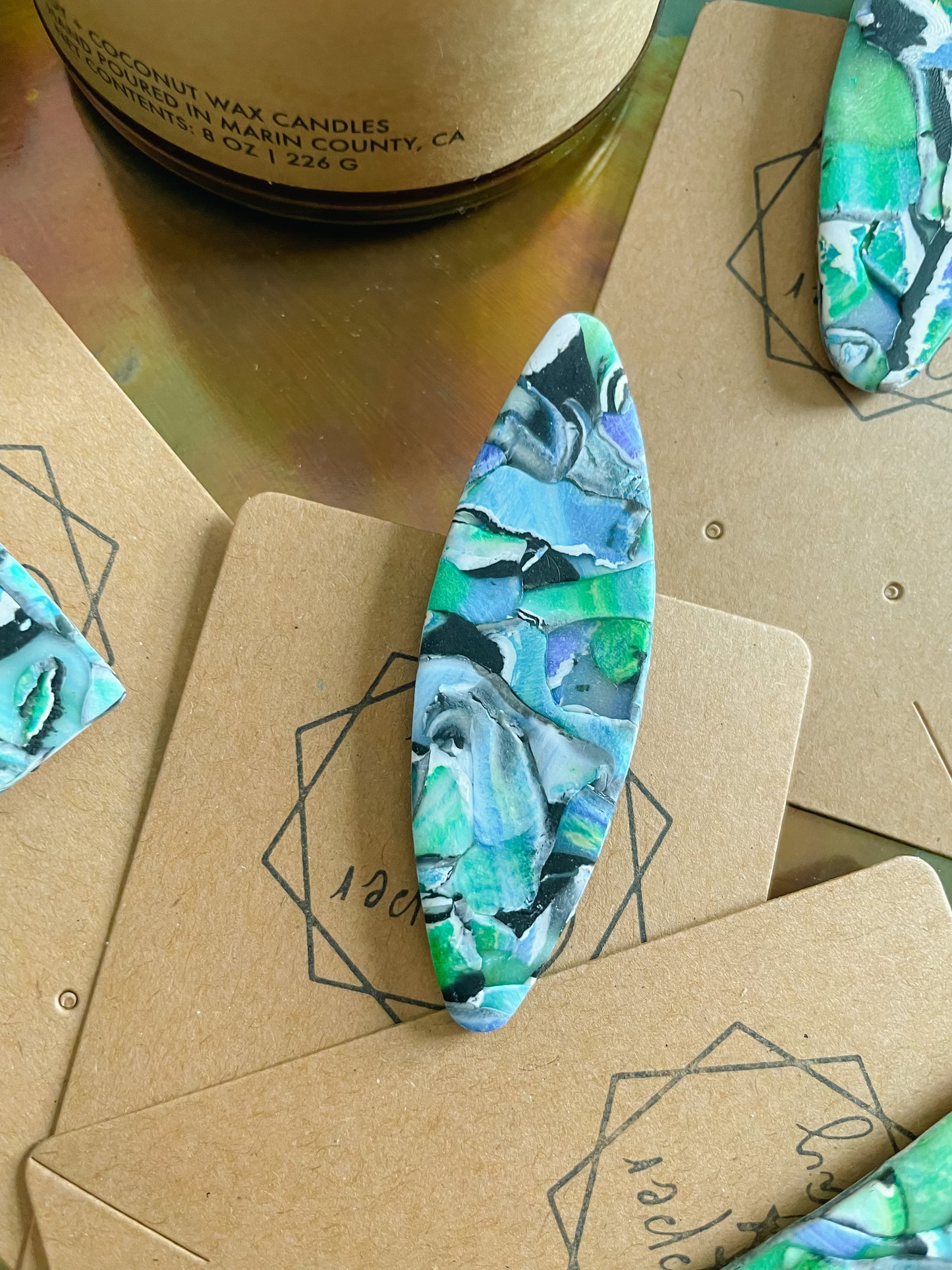 WatercolorHair Clip