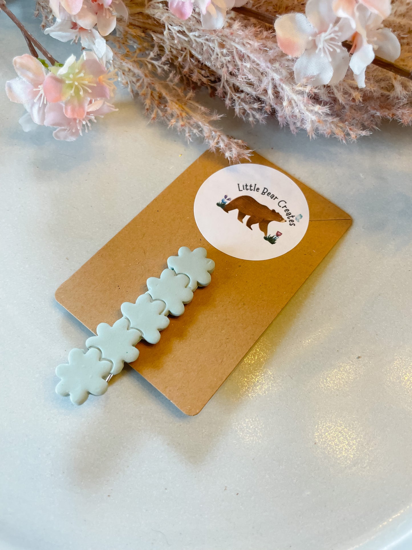 Flower Hair Clip