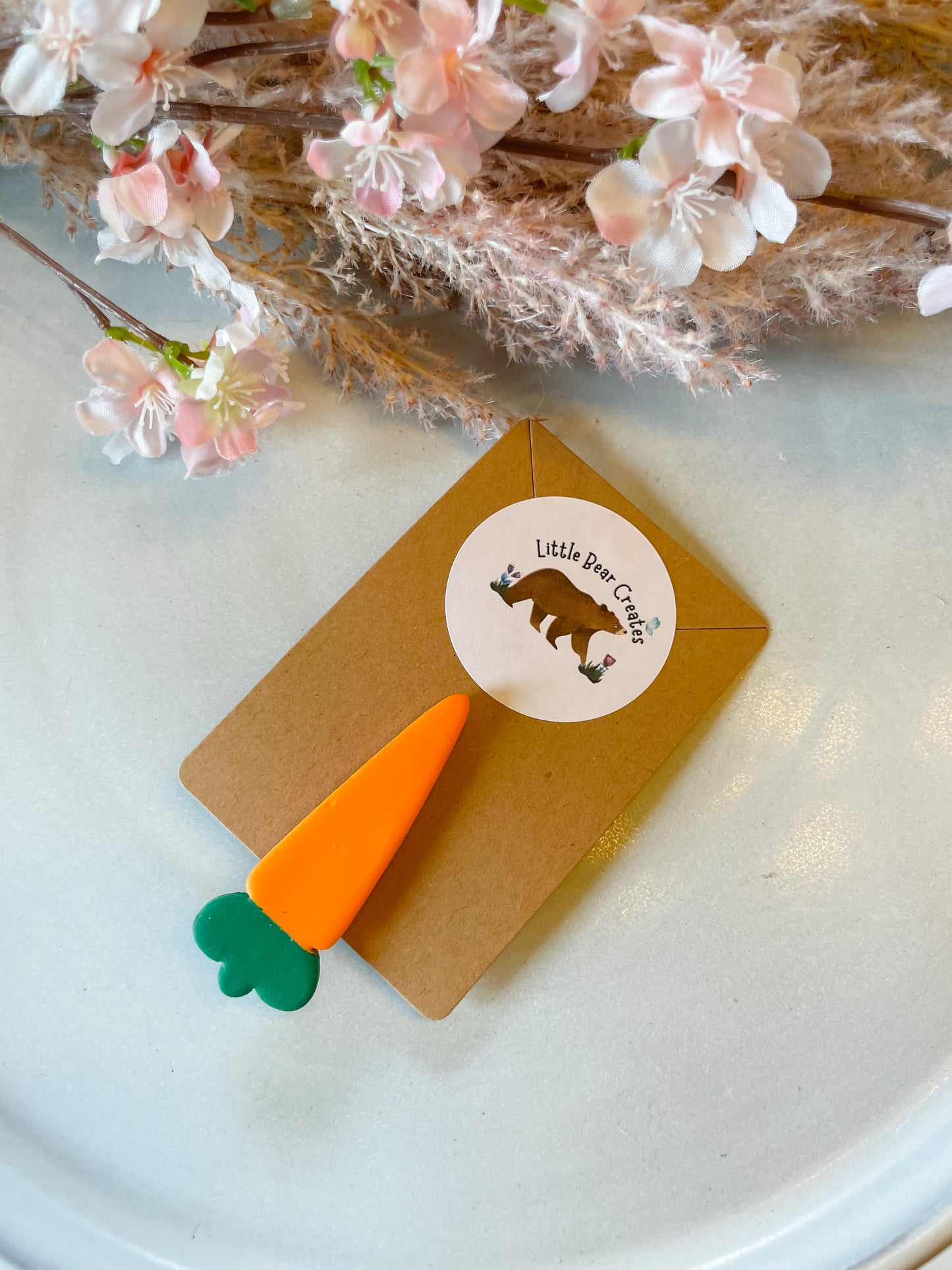 Carrot Hair Clip