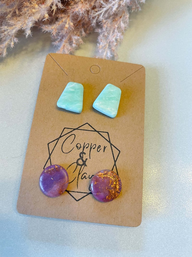 Stone Stud 2-Pack