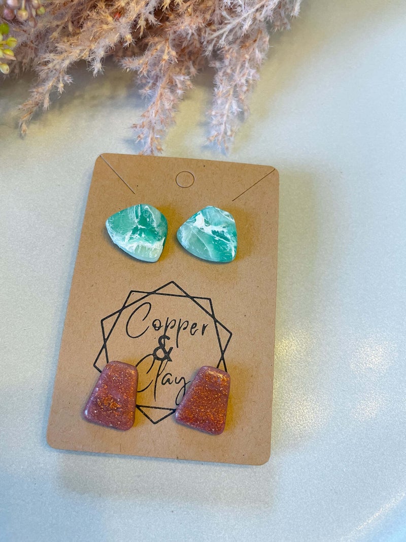 Stone Stud 2-Pack