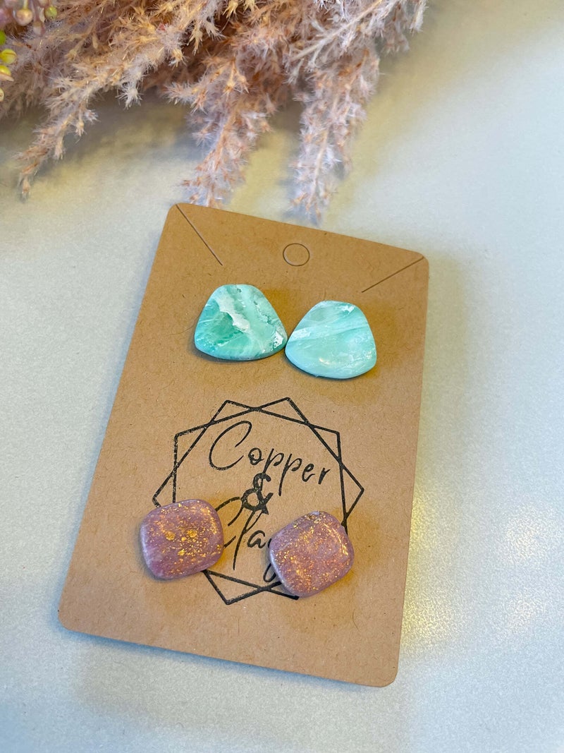 Stone Stud 2-Pack