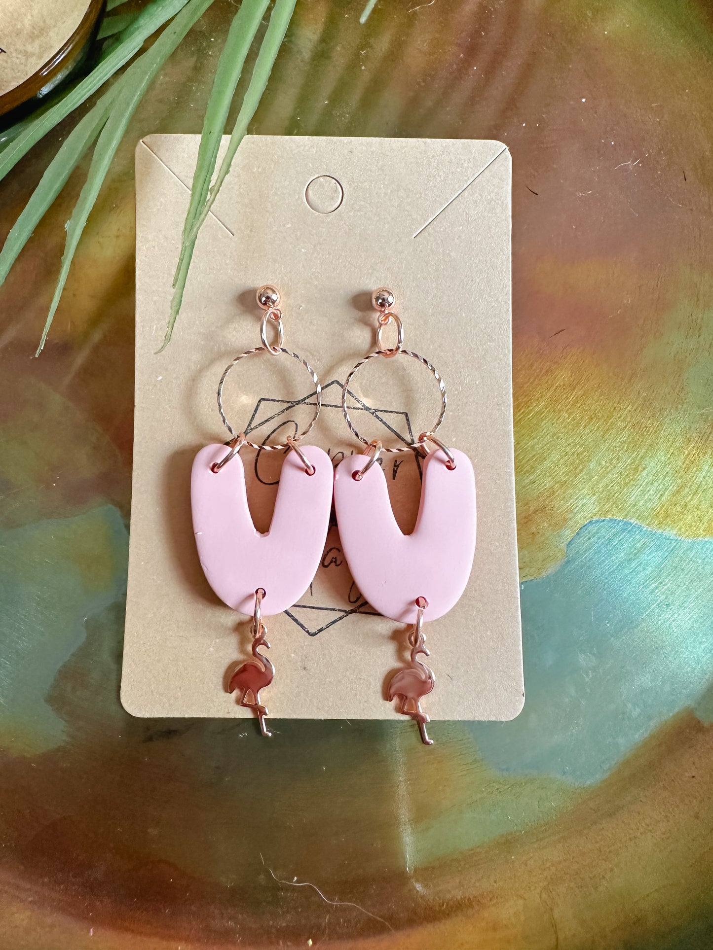 Flamingo Statement Earring