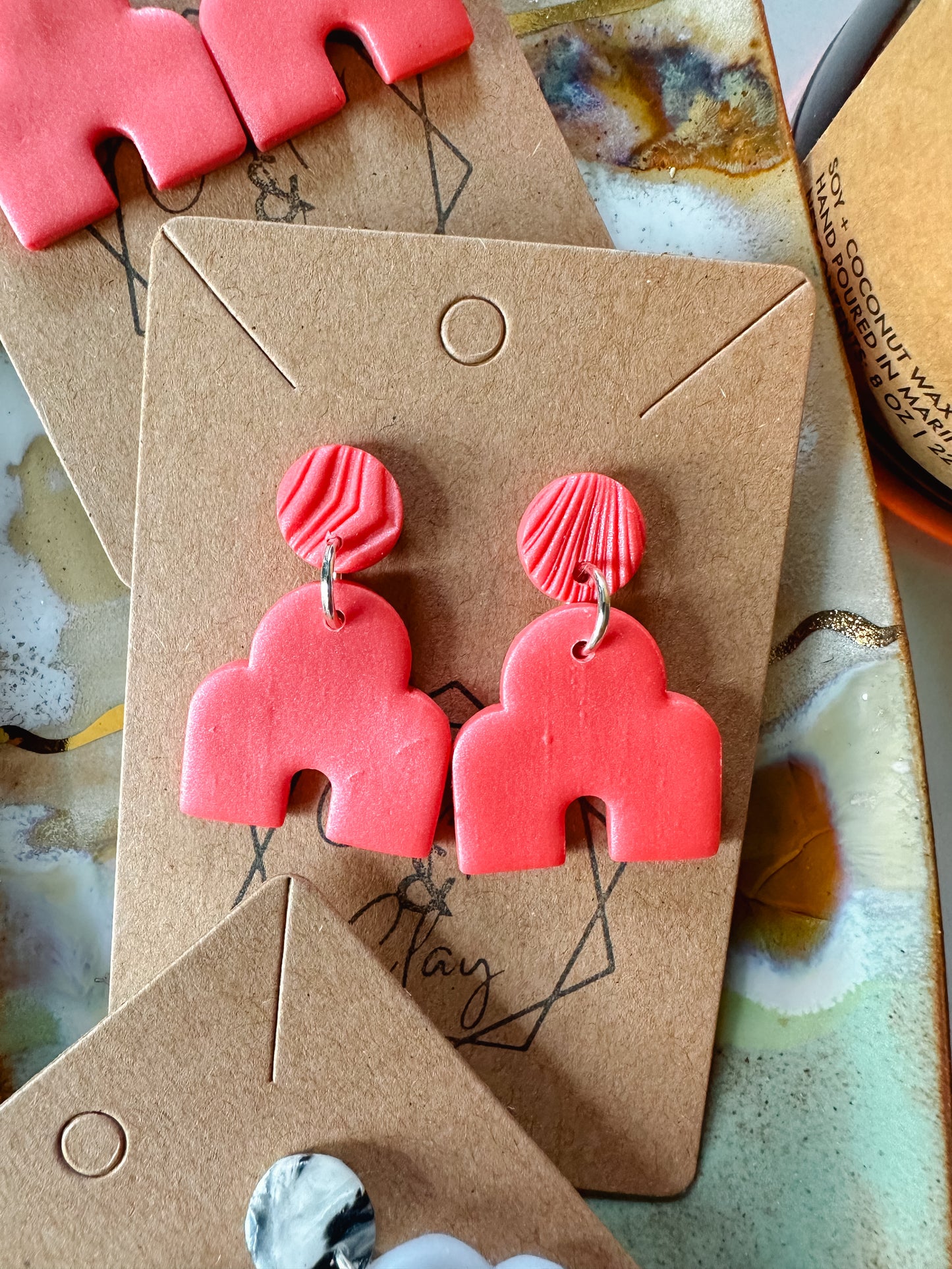 Arch Drop Earring