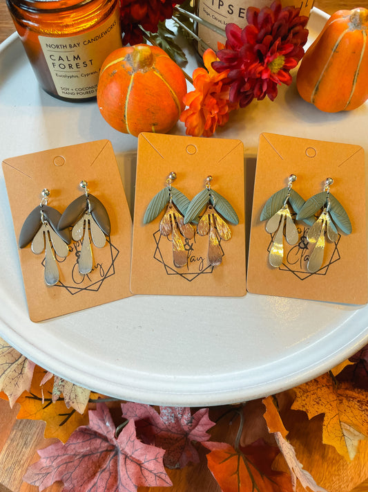 Autumn Leaf Dangle