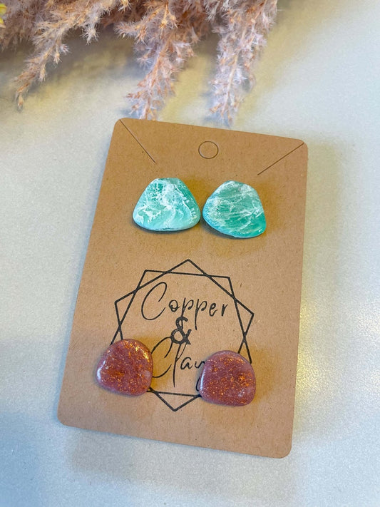 Stone Stud 2-Pack